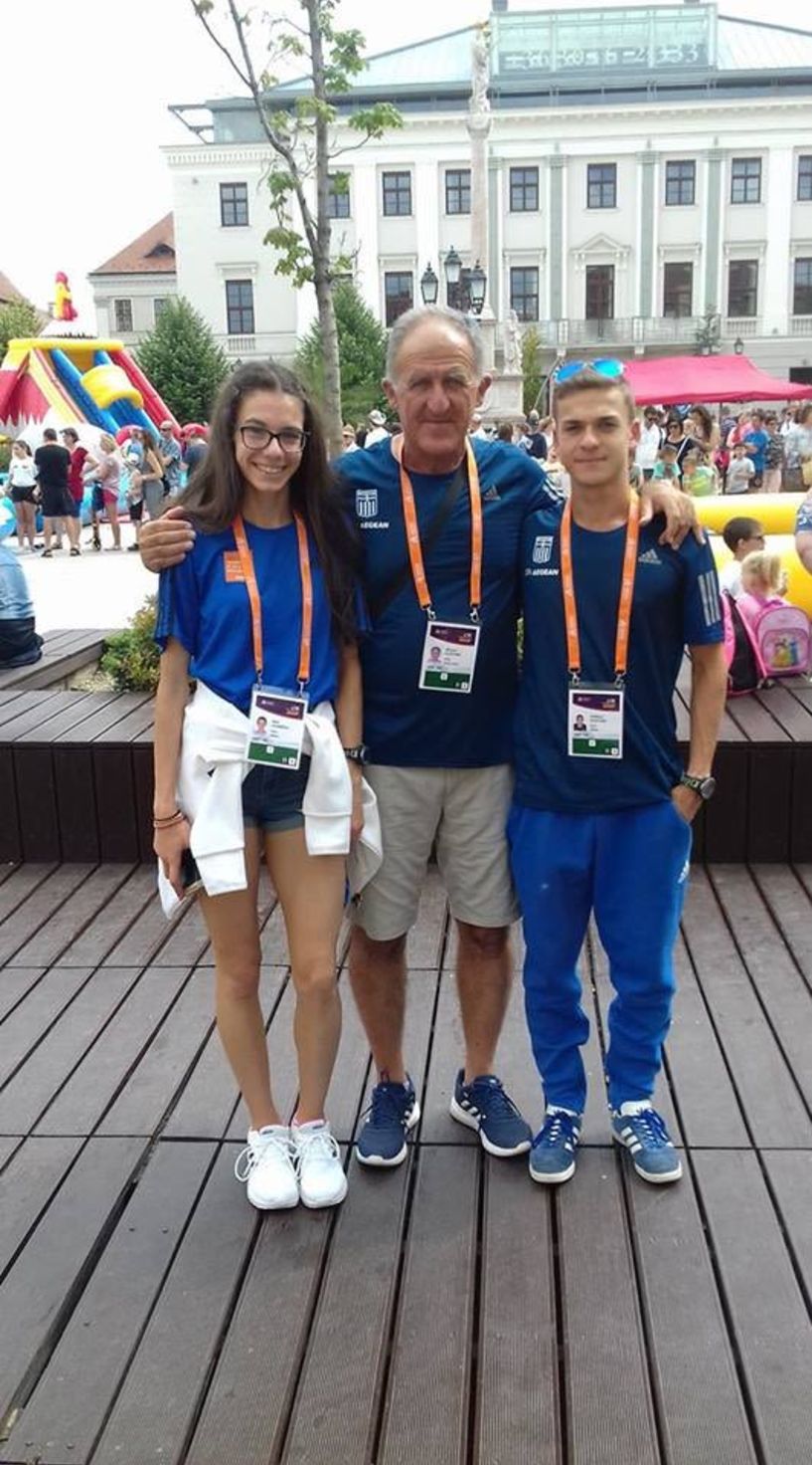Στην Ολυμπιάδα Νεότητας στην Αργεντινή οι Ανθιμος Κελεπούρης και Ελένη Ιωαννίδου 