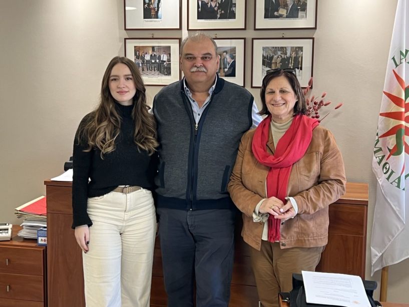 Επίσκεψη  της Μ.Α.μ.Α στον Ιατρικό Σύλλογο  Ημαθίας