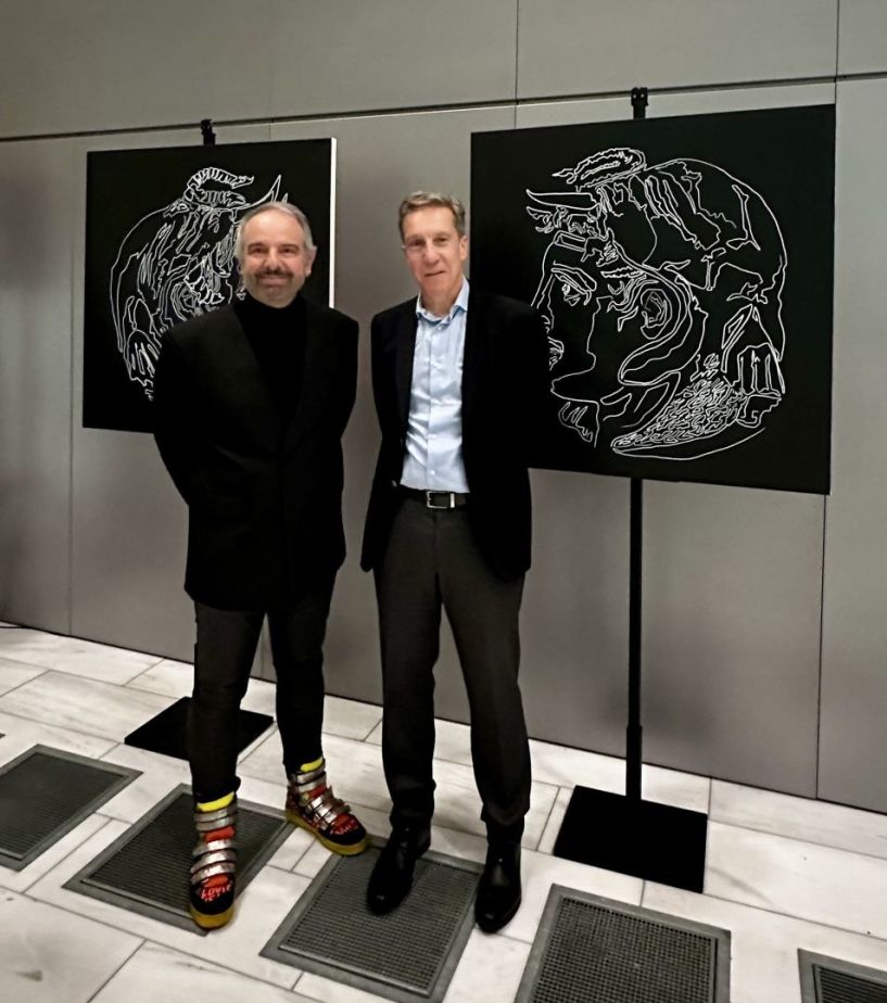 Στην έδρα της Ελληνικής Πρεσβείας στο Βερολίνο, ο «Αλέξανδρος της Τέχνης» του Νίκου Τσιαπάρα