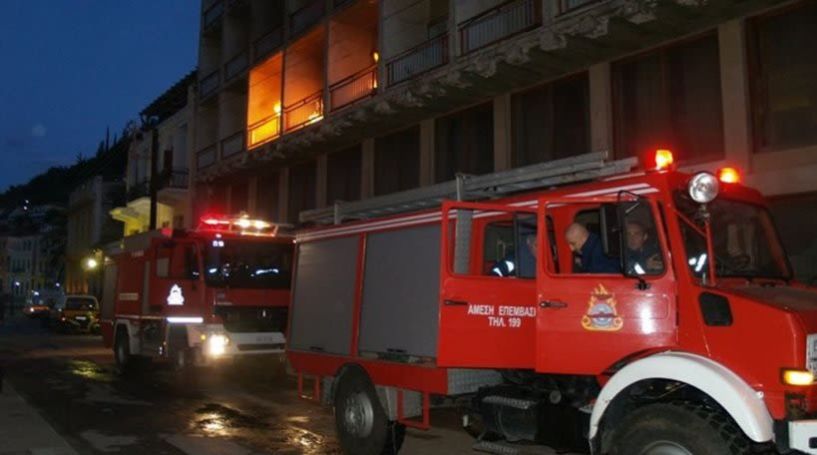 Τραγωδία στην Κατερίνη- Τρεις νεκροί από φωτιά σε πολυκατοικία