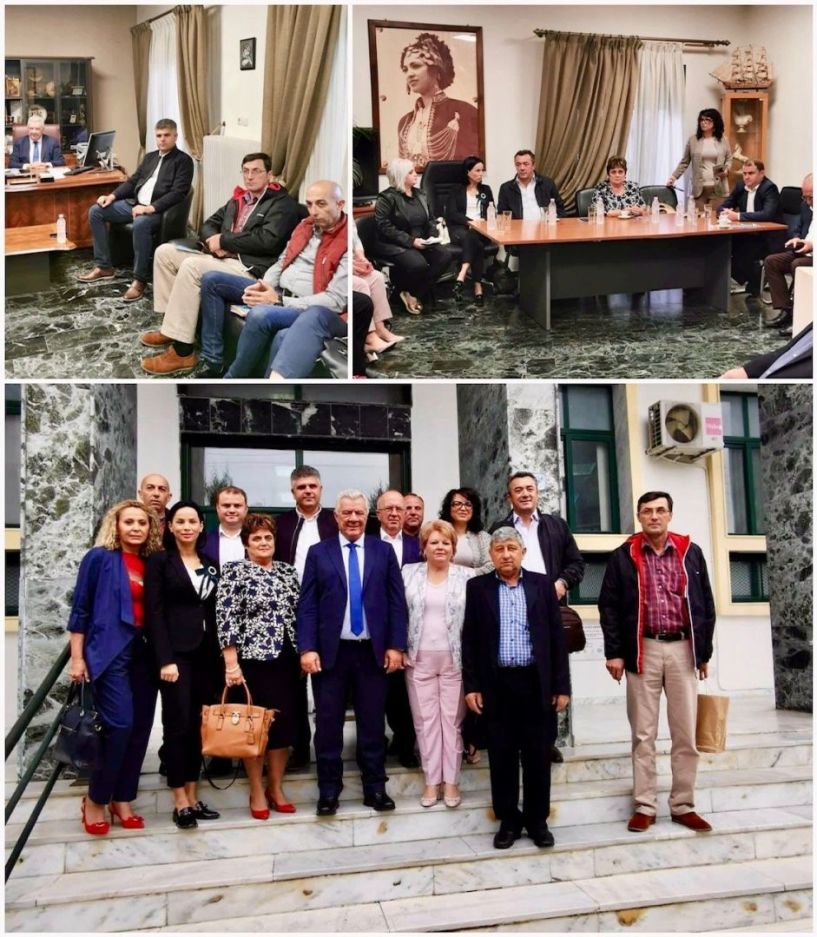 Συνάντηση του Δημάρχου Αλεξάνδρειας με αντιπροσωπεία της επαρχίας Τελεορμάν της Ρουμανίας