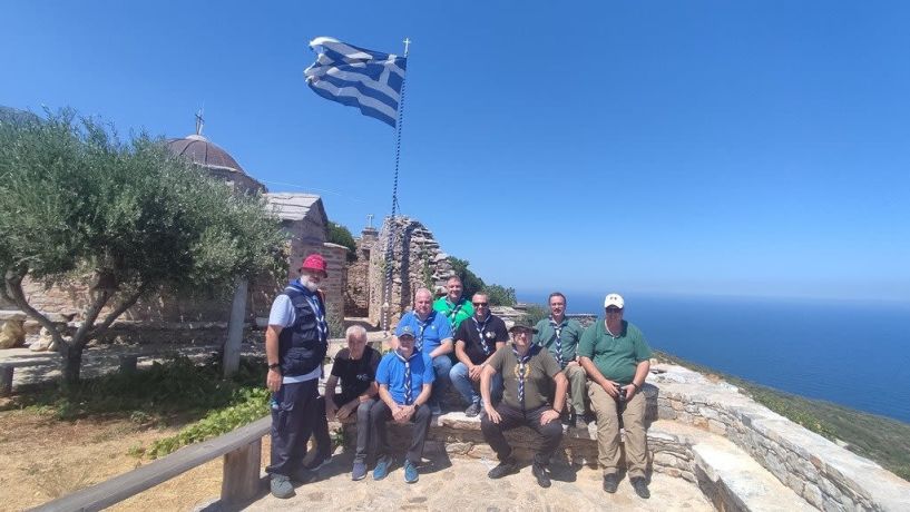 Προσκυνηματική πορεία της Ένωσης Παλαιών Προσκόπων Βέροιας στο Άγιο Όρος