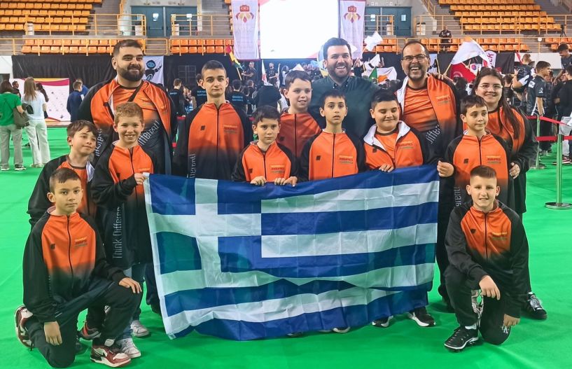 Η αγωνιστική ομάδα ρομποτικής της Βέροιας  στην Παγκόσμια Ολυμπιάδα Αθλητικής Ρομποτικής