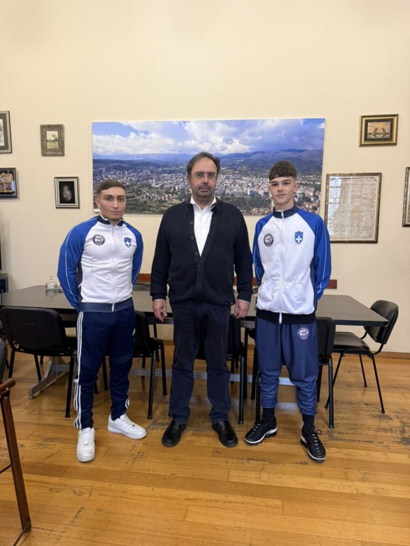 Εγκάρδιες ευχές από τον Δήμαρχο Βέροιας πριν το Παγκόσμιο Πρωτάθλημα Ζίου Ζίτσου