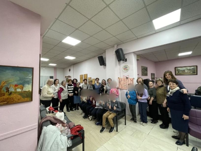 Πασχαλιάτικες κατασκευές  στο ΚΑΠΗ Αγίας Μαρίνας-Τριλόφου