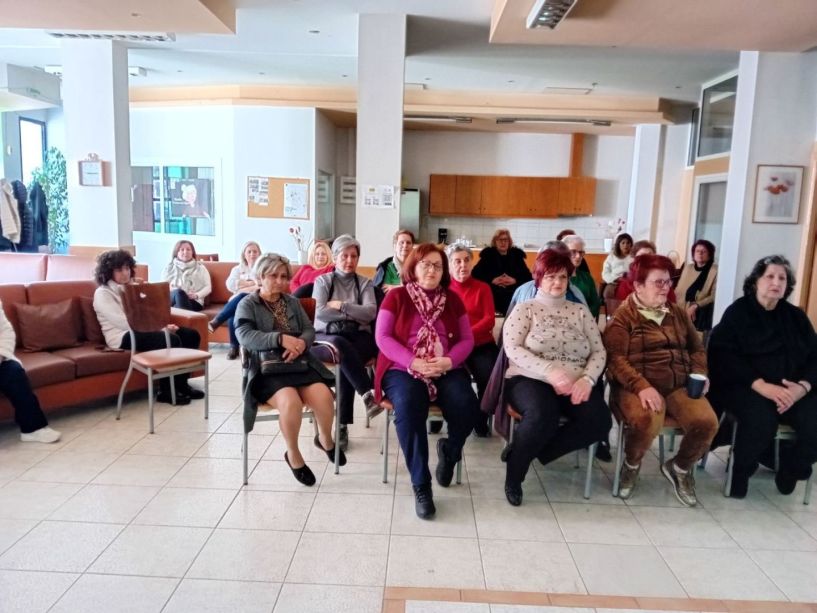 Δράση με μετρήσεις αρτηριακής πίεσης και σακχάρου στα ΚΑΠΗ από τις νοσηλεύτριες του 