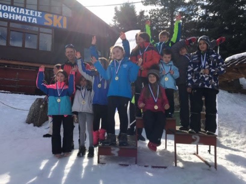 Οι διακρίσεις του ΕΟΣ Νάουσας στο Κύπελλο ski cross στο Σέλι