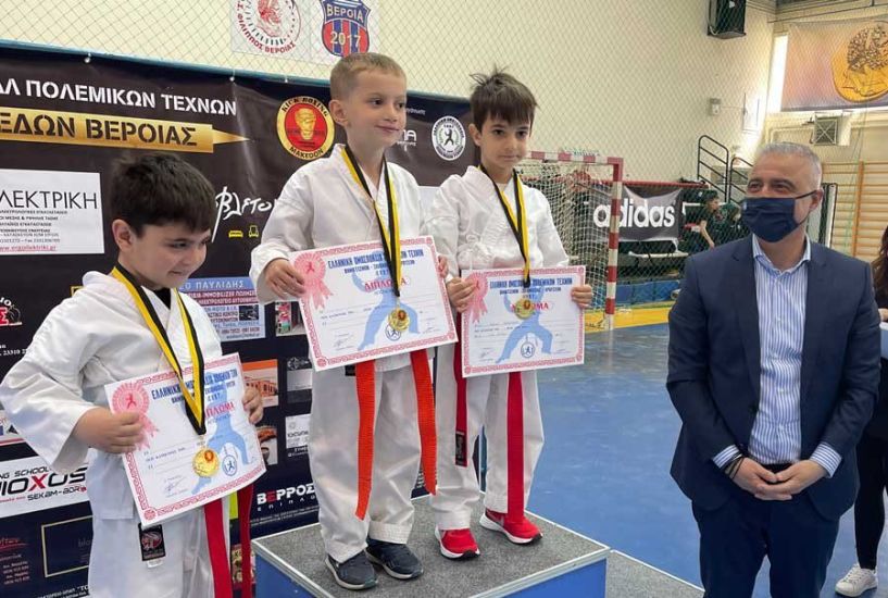 Στο 1ο Φεστιβάλ Πολεμικών Τεχνών του Μακεδόνα Βέροιας ο Λάζαρος Τσαβδαρίδης
