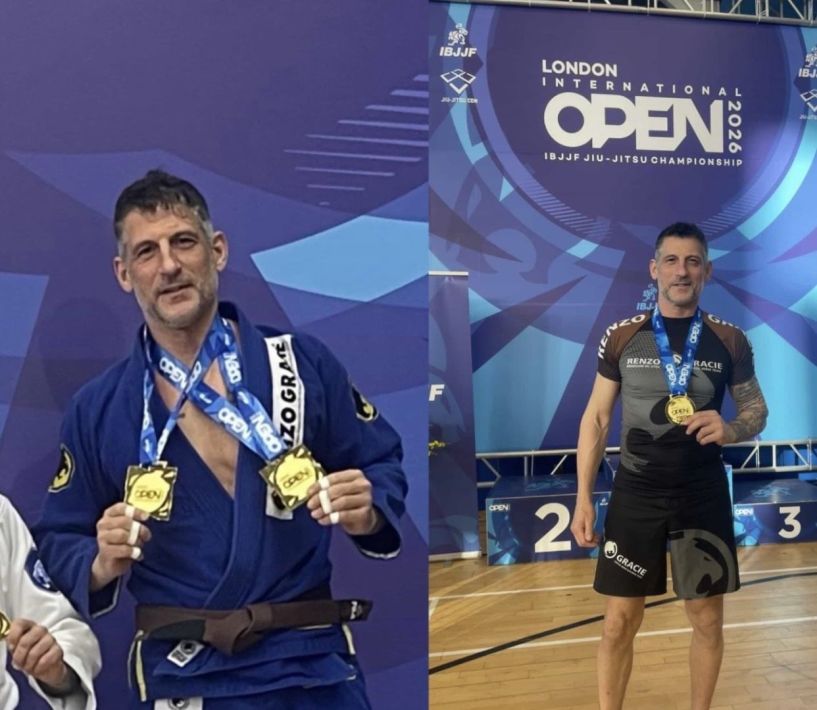 Την πρώτη θέση κατάκτησε ο Παπαγιάννης Στέργιος στο LONDON OPEN JIU JITSU CHAMPIONSHIP IBJJF Gi & NoGi