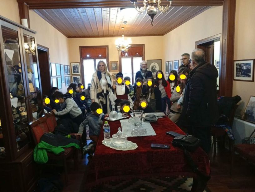 Επίσκεψη του 5ου Δημοτικού Σχολείου Βέροιας στον Σύλλογο Βλάχων