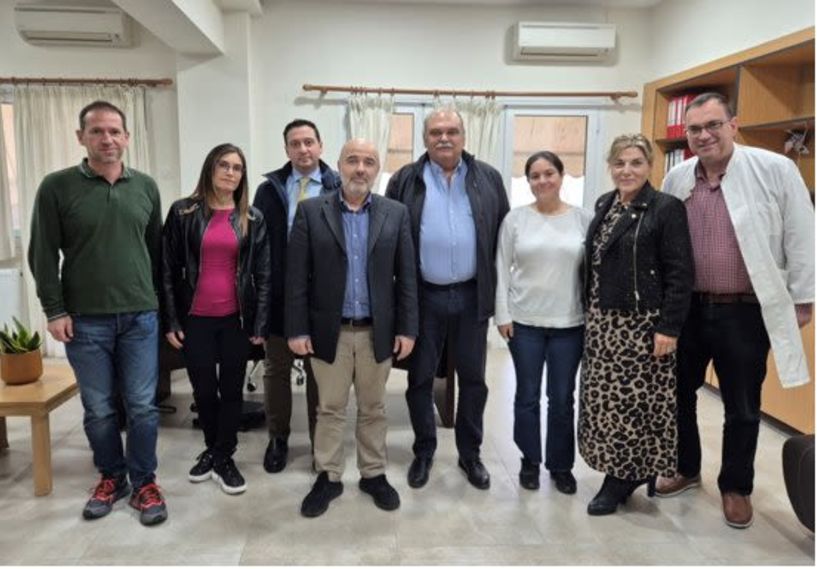Το Νοσοκομείο Νάουσας και τον νέο Διοικητή του, επισκέφθηκε το ΔΣ του ΙΣΗ