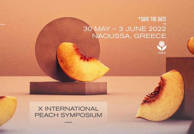 10th International ISHS Peach Conference - May -3 June 2022 3 June 20223 - Naoussa, Greece 