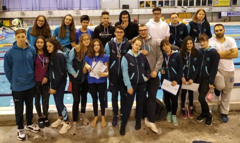 Αξιοσημείωτες επιδόσεις και αισιοδοξία για την συνέχεια για την Κολυμβητική Ακαδημία . «Νάουσα»