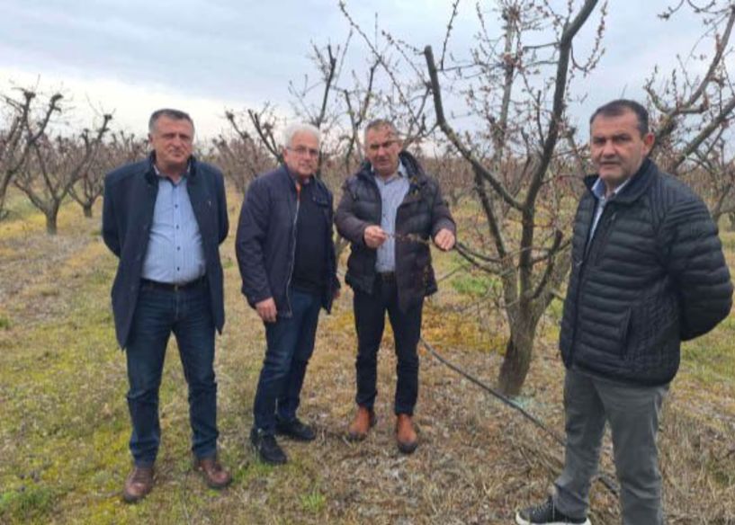Άμεση κινητοποίηση για τους αγρότες της Βέροιας μετά τον παγετό