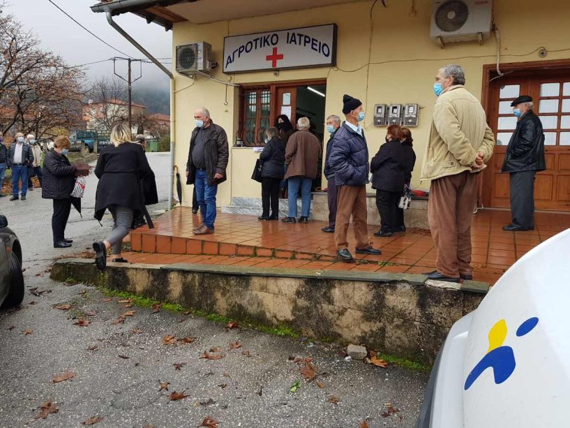 Ολοκληρώθηκαν οι εμβολιασμοί από την Κινητή Μονάδα του ΕΟΔΥ. 204 άτομα εμβολιάστηκαν συνολικά στα Ριζώματα, στη Σφηκιά και στο Δάσκιο