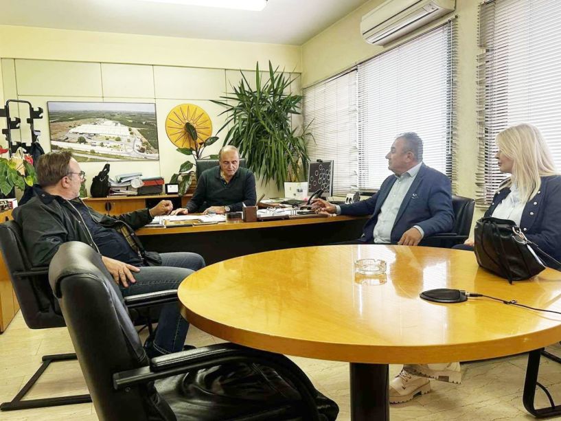 Επίσκεψη Πέτρου Κόκκαλη χθες στη Βέροια, με αγροτική ατζέντα   
