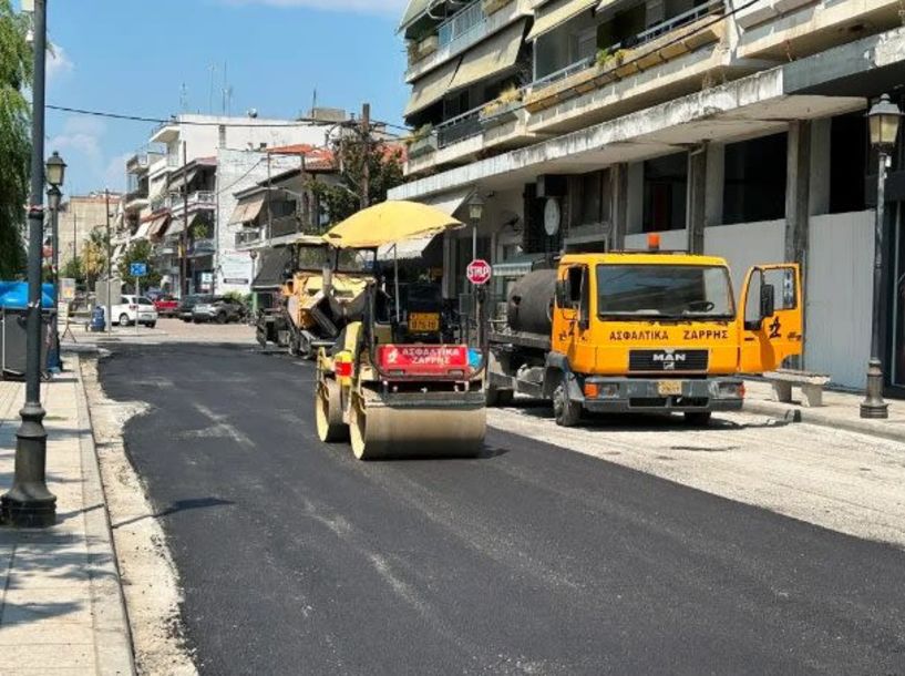 Κυκλοφοριακές Ρυθμίσεις λόγω της ασφαλτόστρωσης της οδού Μ. Αλεξάνδρου της Αλεξάνδρειας