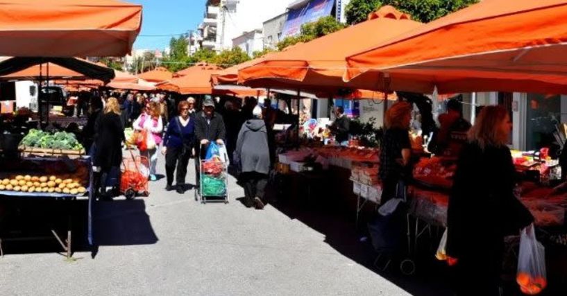 Αλλαγή ημέρας στην Λαϊκή Μελίκης και Πλατέος λόγω Χριστουγέννων και Πρωτοχρονιάς 