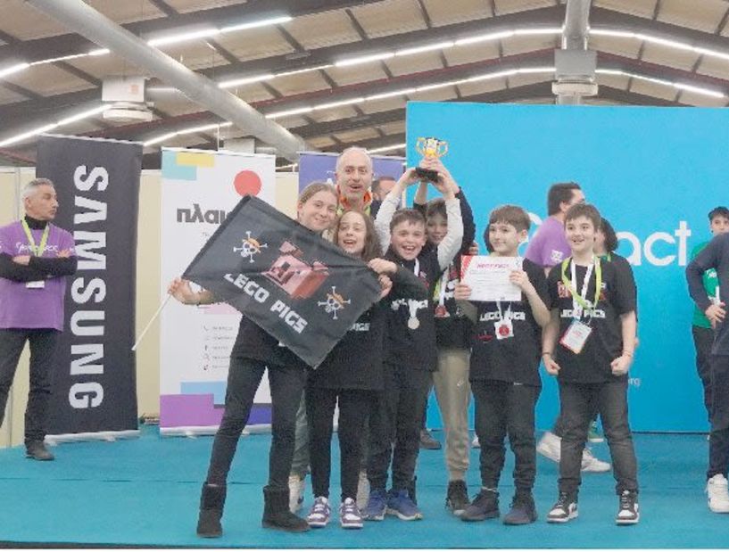 Διάκριση και Πρόκριση  αγωνιστικής ομάδας LEGO PIGS στον τελικό του Πανελλήνιου Διαγωνισμού Εκπαιδευτικής Ρομποτικής