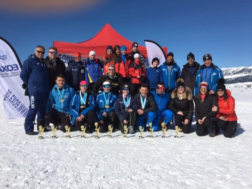 11 Κύπελλα και 15 Μετάλλια για τον ΕΟΣ Νάουσας  στο Πανελλήνιο Πρωτάθλημα Σκι Δρόμων Αντοχής και Διεθνή αγώνα fis