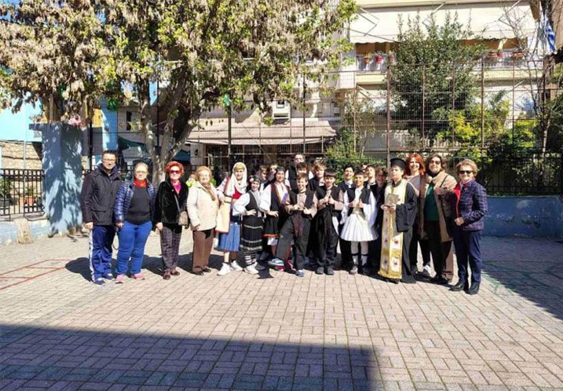 Στο 1ο Δημοτικό Σχολείο Βέροιας - Με επιτυχία το δρώμενο για την Επανάσταση του 1821-1822 στην Κεντρική Μακεδονία