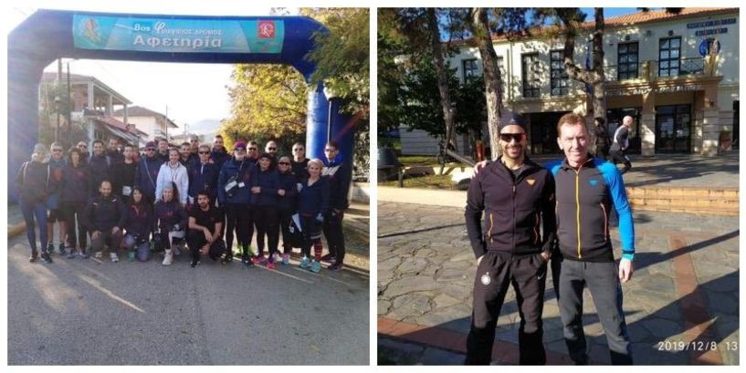 Συμμετοχή δρομέων της Makridis running team στον 8ο Φιλίππειο Δρόμο & 14ο Χειμωνιάτικο Ενιπέα