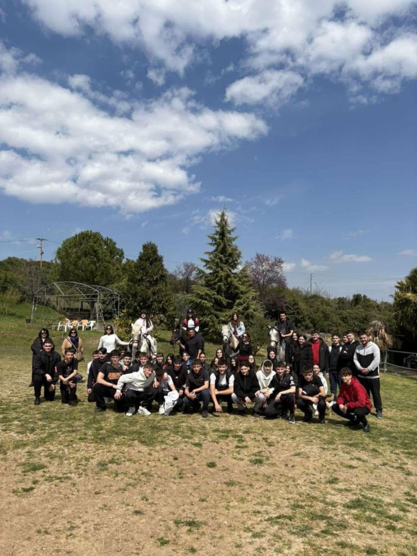 Επίσκεψη του 3ου ΓΕΛ Βέροιας στον Ιππικό Όμιλο Βέροιας