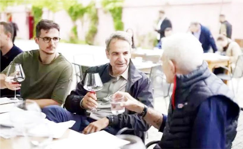 Στο Κτήμα Κυρ-Γιάννη «έκλεισε» η επίσκεψη Μητσοτάκη στην Ημαθία