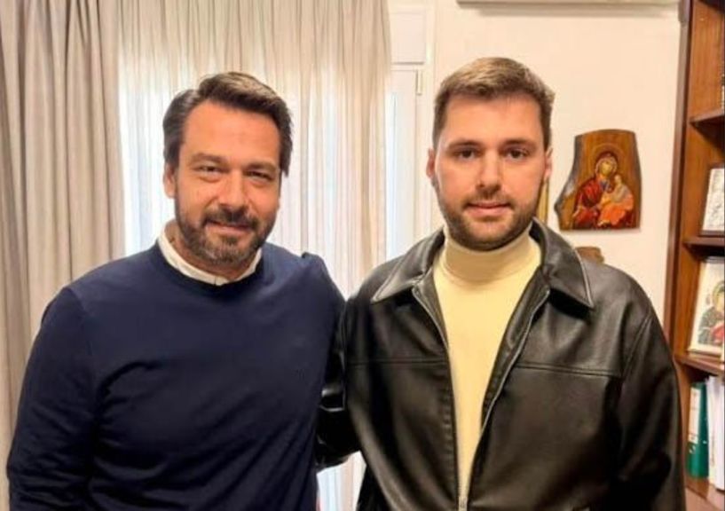 Μπαρτζώκας με τον νέο Πρόεδρο ΟΝΝΕΔ: Κοινός στόχος είναι η προσφορά στον τόπο και τους συμπολίτες μας