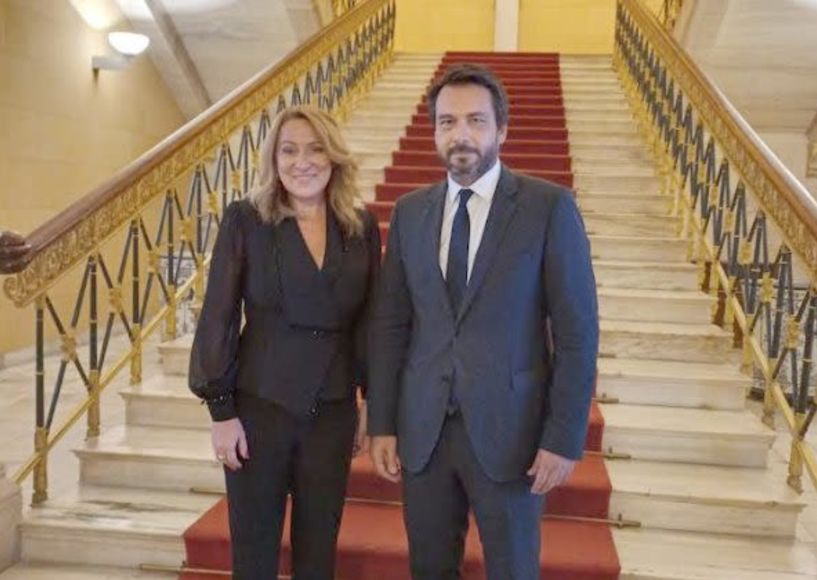 Συνάντηση Τάσου Μπαρτζώκα με την Υπουργό Δημόσιας Διοίκησης της Δημοκρατίας της Σερβίας, Snezana Paunovi
