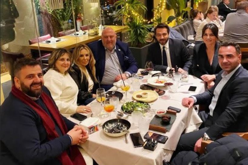 Με τον Πρόεδρο της ΔΕΕΠ Ημαθίας, τους Προέδρους ΔΗΜΤΟ και Λύκειο Ελληνίδων Βέροιας, ο Τάσος Μπαρτζώκας στην Αθήνα