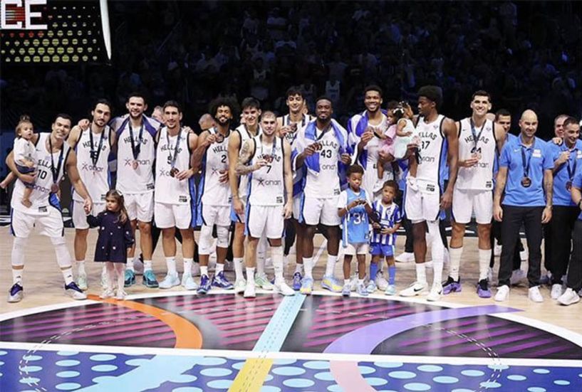 Ιστορική επιστροφή: Η Ελλάδα κατέκτησε μετάλλιο στο Eurobasket μετά από 16 χρόνια