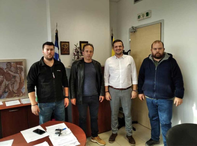 Συνάντηση του Αγροτικού Συλλόγου Ημαθίας με τον Αντιπεριφερειάρχη Αγροτικής Οικονομίας της Π. Κεντρ. Μακεδονίας Σ. Μπάτο