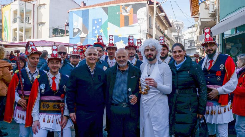 Αναβίωσαν και φέτος οι Μωμόγεροι από την Εύξεινο Λέσχη Ποντίων Νάουσας