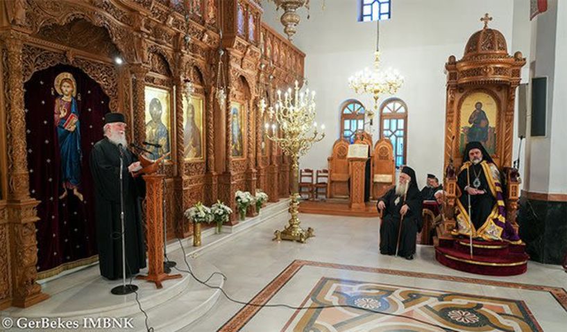 Δισαρχιερατικός Εσπερινός και τελευταία ομιλία της Αγίας και Μεγάλης Τεσσαρακοστής στη Νάουσα