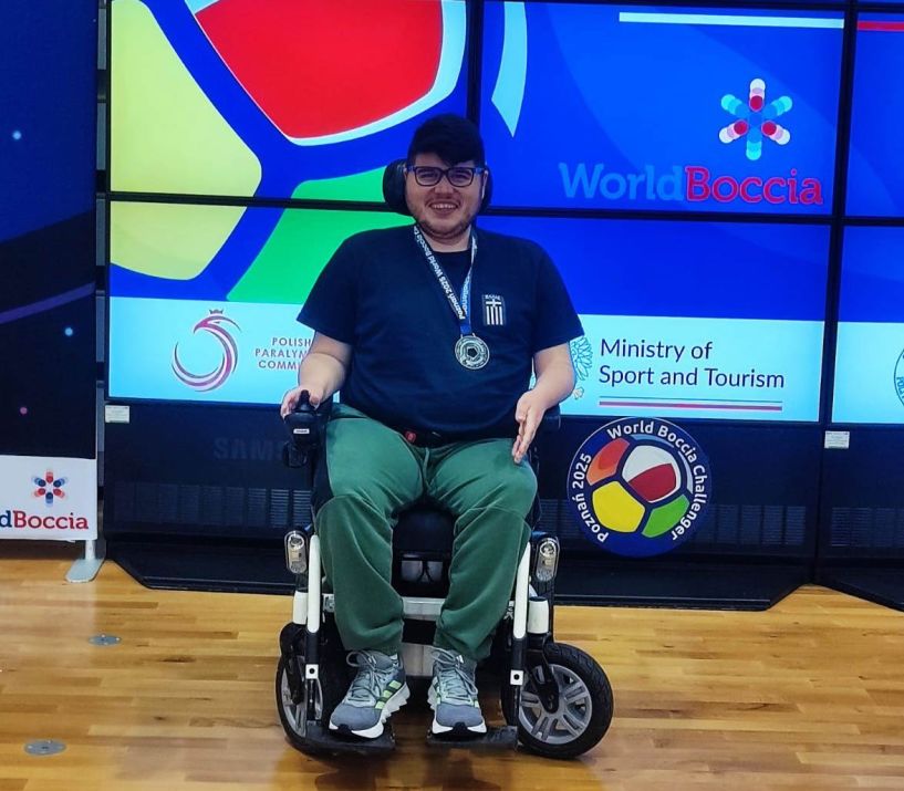 Δεύτερος ο Ντουμανόπουλος στο World Boccia Challenger του Πόζναν!