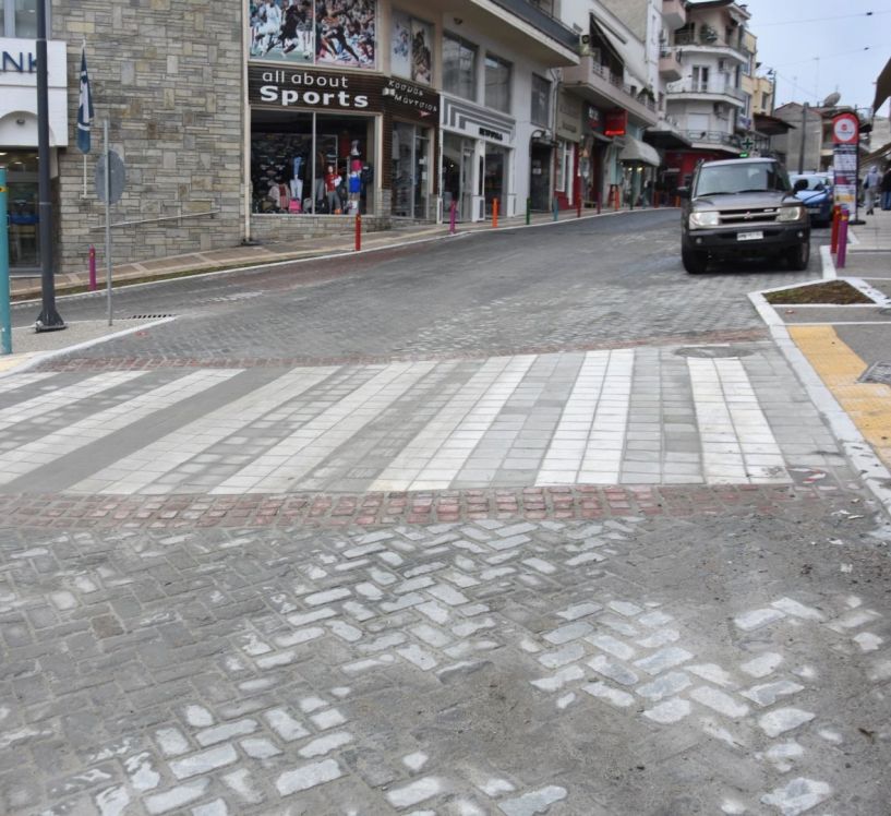 Δόθηκε σε κυκλοφορία η Οδός Ζαφειράκη στη Νάουσα