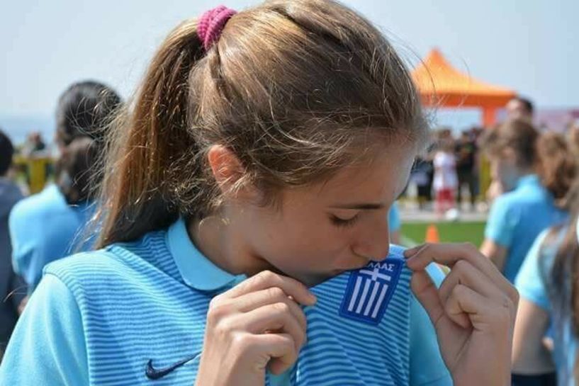 Στις 23 της εθνικής ομάδας ποδοσφαίρου νεανίδων η Ολίνα Μπαξεβάνου