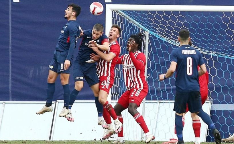 Ολυμπιακός Β' - ΝΠΣ Βέροια 1-1. Στο 89' ισοφάρισε ο Φοφανά. 