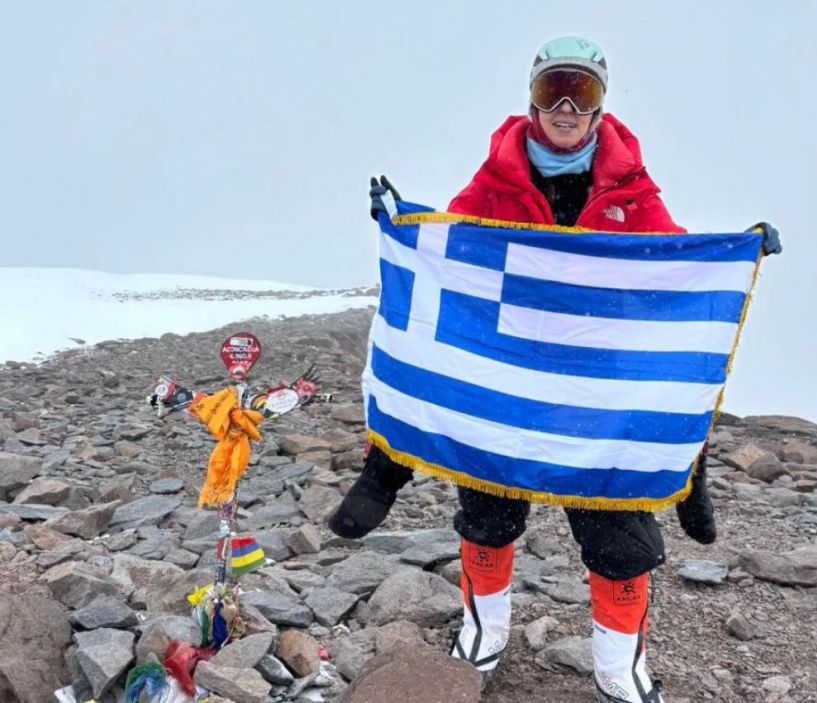 Η Κική Τσακαλδήμη τα κατάφερε: κατέκτησε την κορυφή του Ακονκάγκουα - Το θερμό ευχαριστώ στον Γρηγόρη Δημητριάδη