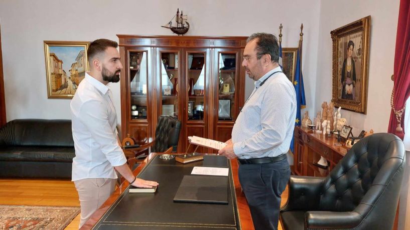 Ορκίστηκε Δημοτικός Σύμβουλος Βέροιας ο Ευθύμιος Τρίγκας