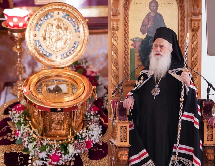 Γ΄ Κατανυκτικός Αρχιερατικός Εσπερινός στον Άγιο Αντώνιο Βέροιας - Σε προσκύνηση τεμάχιο του Ιερού Λειψάνου του Αγίου Γρηγορίου του Παλαμά
