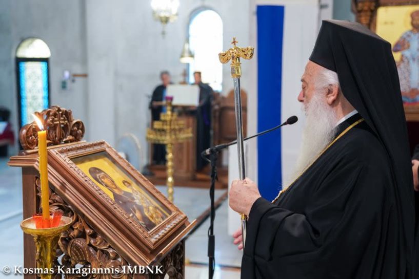 Η Μεγάλη Παράκληση της Υπεραγίας Θεοτόκου στην Αγία Μαρίνα Βεροίας