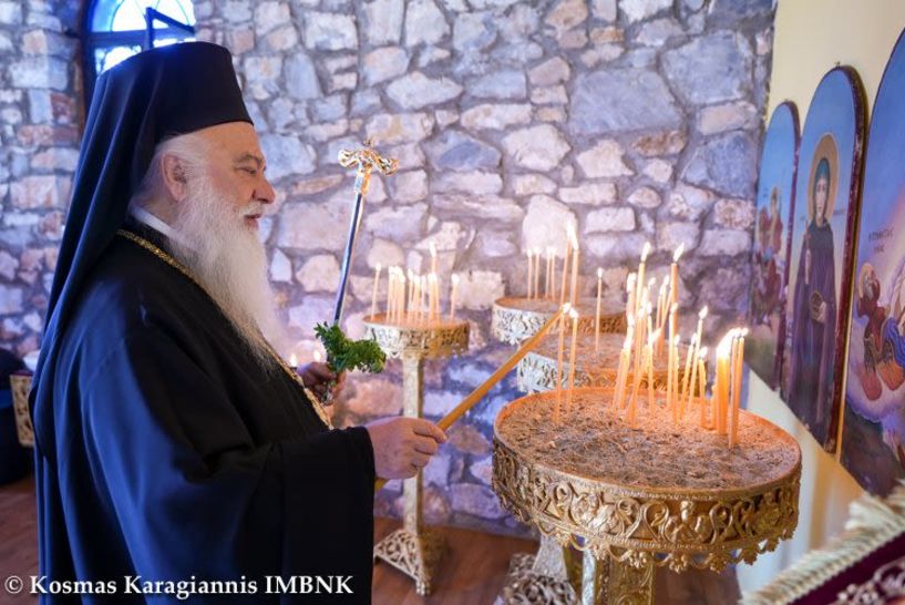 Πρώτη Παράκληση της Θεοτόκου από τον Ποιμενάρχη μας στο ορεινό Ξηρολίβαδο