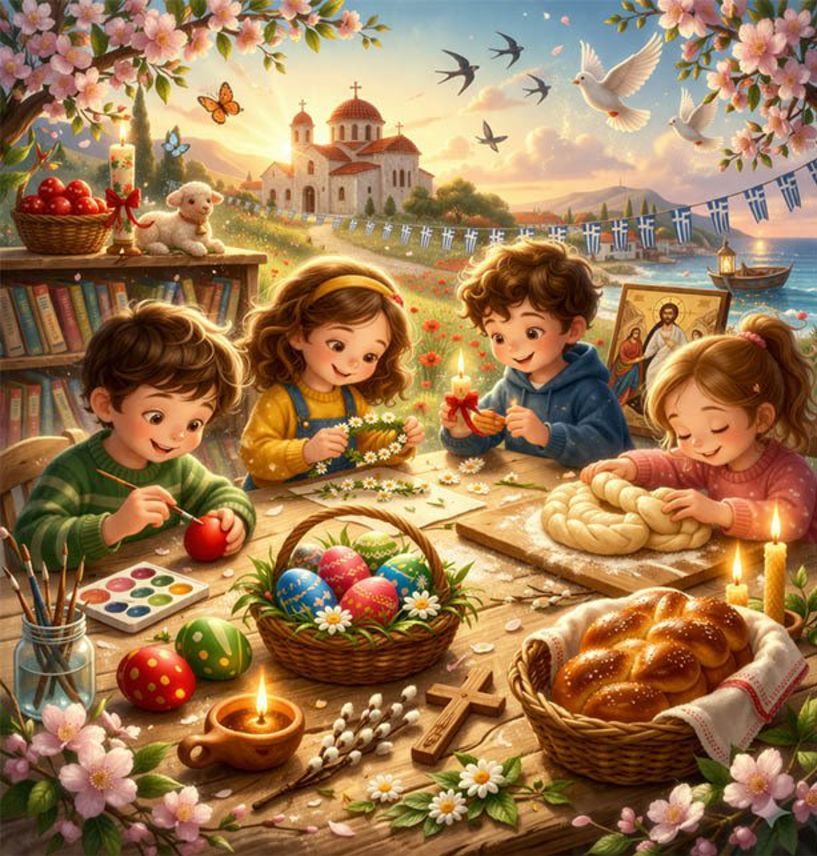 Το Πάσχα της Παράδοσης Εργαστήρια για παιδιά στη Δημόσια Βιβλιοθήκη Βέροιας