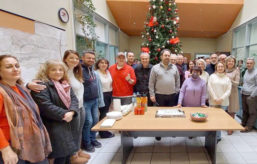 Έκοψε την πίτα το Τμήμα  Πολεοδομίας του Δήμου Βέροιας