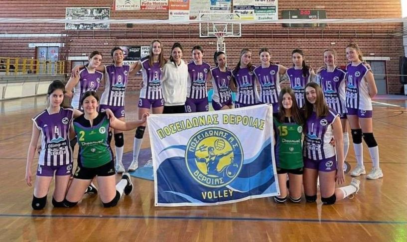 Βόλει. Νίκη 1-3 σετ του Ποσειδώνα στα Γιαννιτσά τον Μ. Αλέξανδρο 