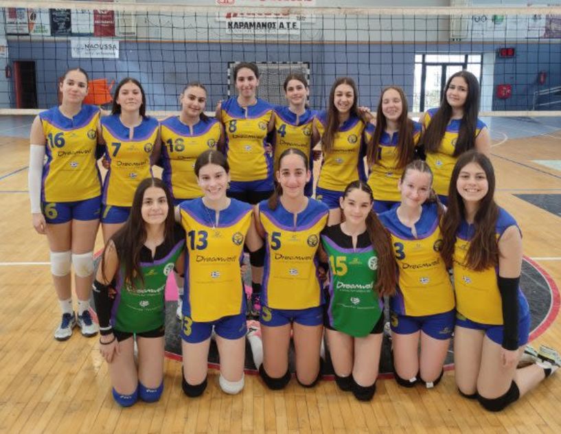 Πρωτάθλημα παγκορασίδων Ζαφειράκης Νάουσσας - Ποσειδώνας Βέροιας 1-3