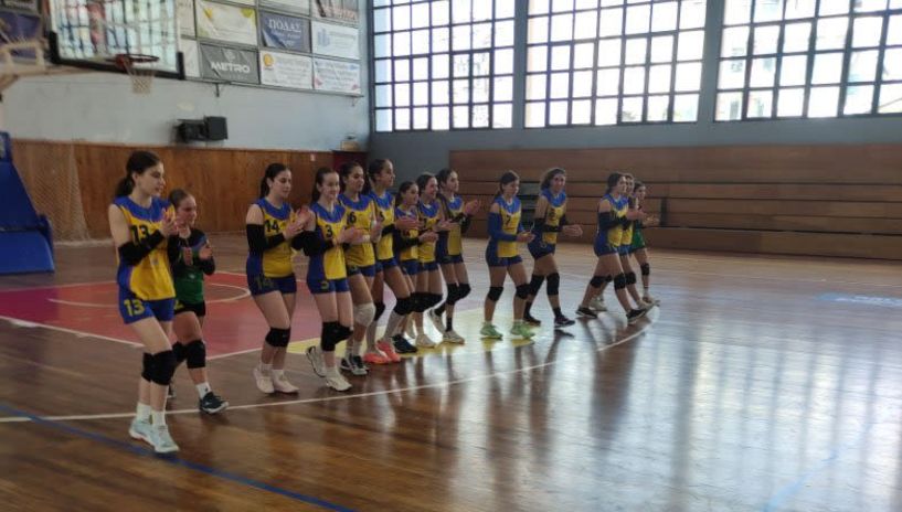 Πρωτάθλημα παγκορασίδων Αίολος Κατερίνης - Ποσειδώνας Βέροιας 0-3