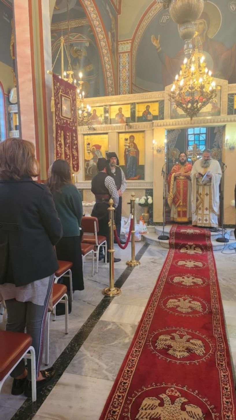 Εορταστική Λειτουργία και Πάνδημο Ετήσιο Μνημόσυνο στην Μονή «Αγίου Γεωργίου Περιστερώτα»